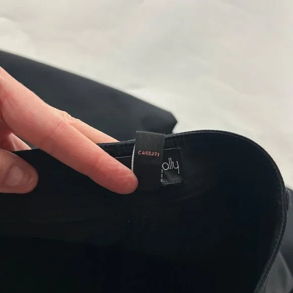 Long Tall Sally Black Slim Leg Chino 10 - Picture 8 of 8